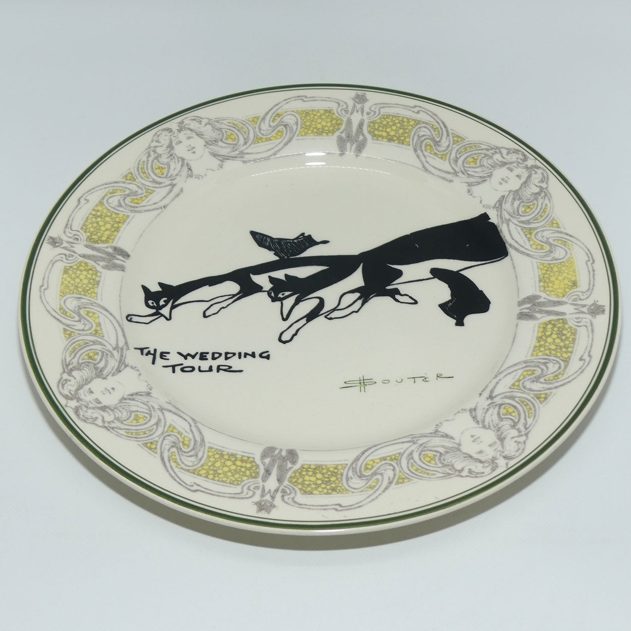 Royal Doulton Souter Cats plate D5692 | 24cm | The Wedding Tour