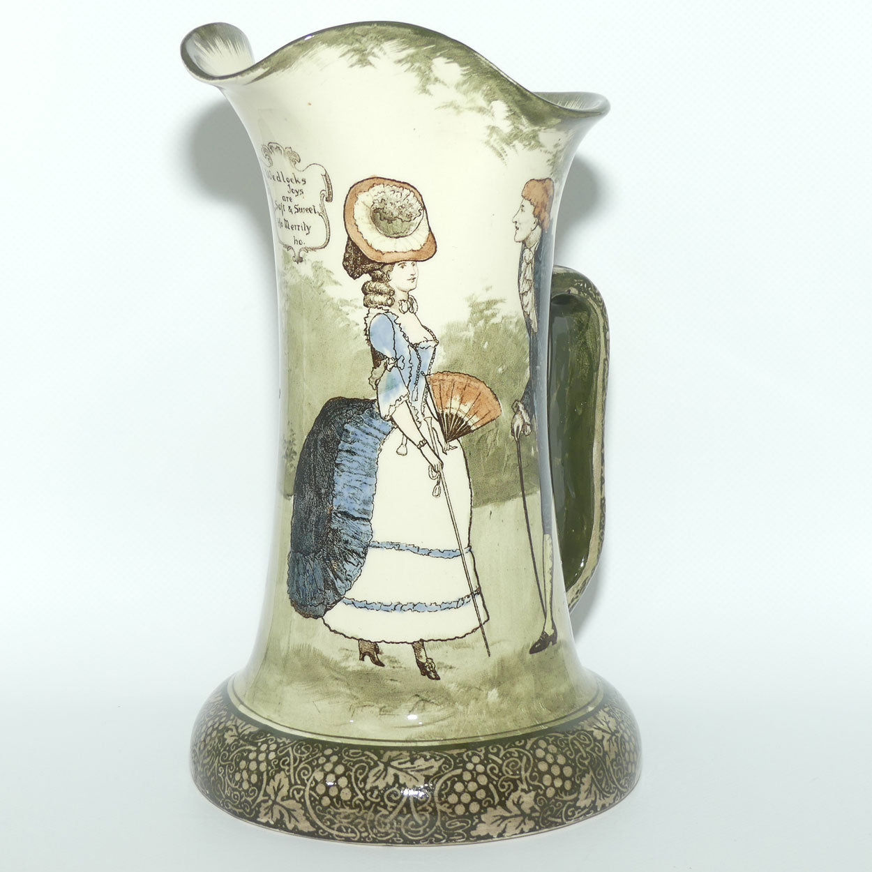 Royal Doulton Wedlock pattern Baron shape Large jug D2395