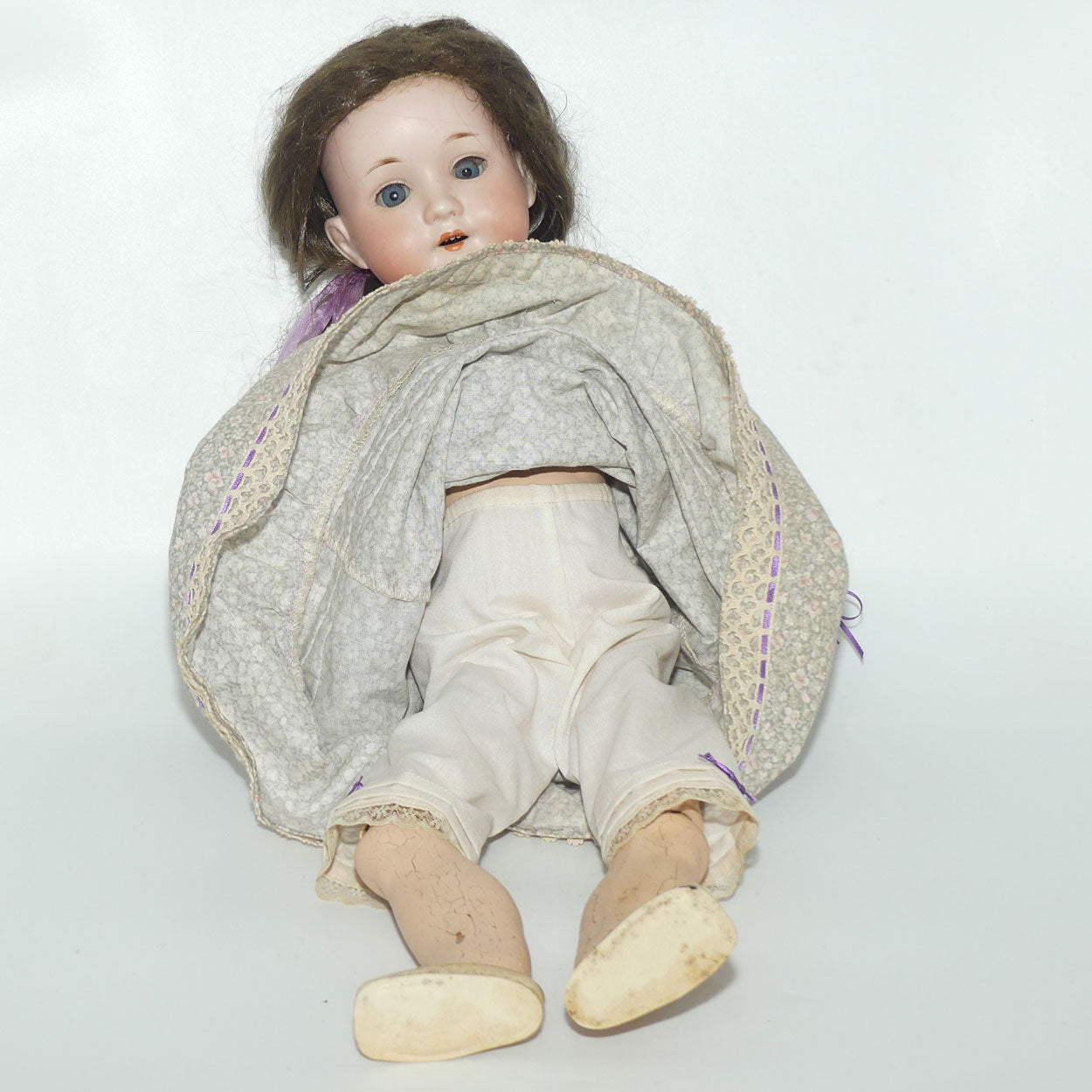 German Bisque Antique Doll | Welsch 200 | Composition Body c.1900