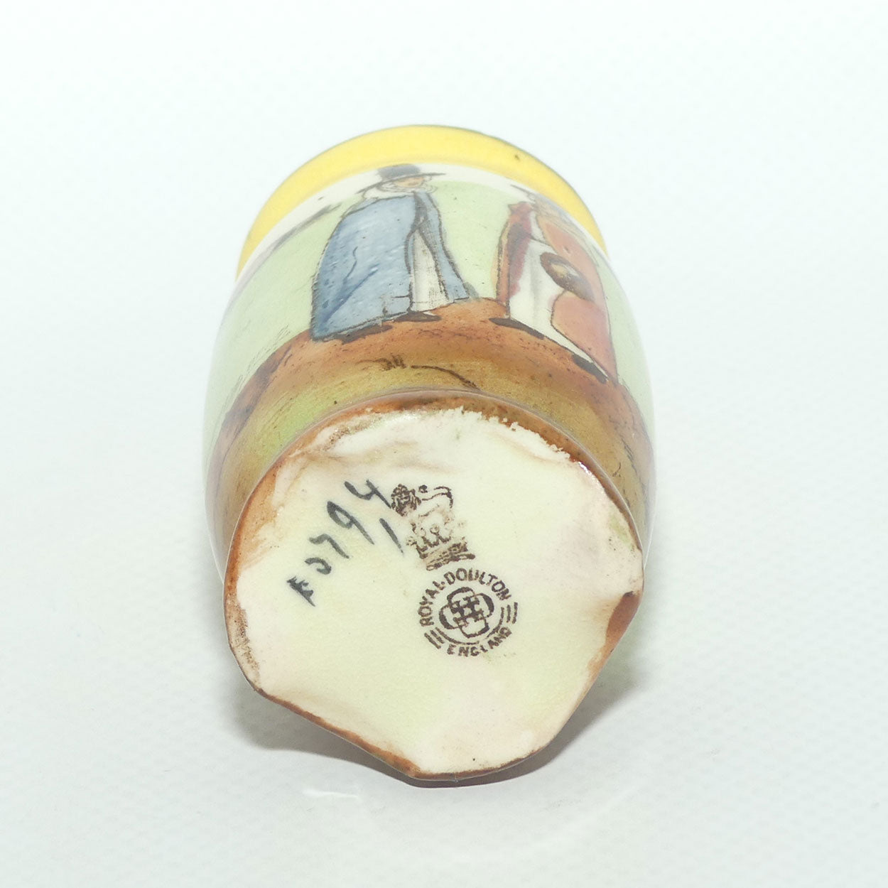 Royal Doulton Welsh miniature vase | E3794