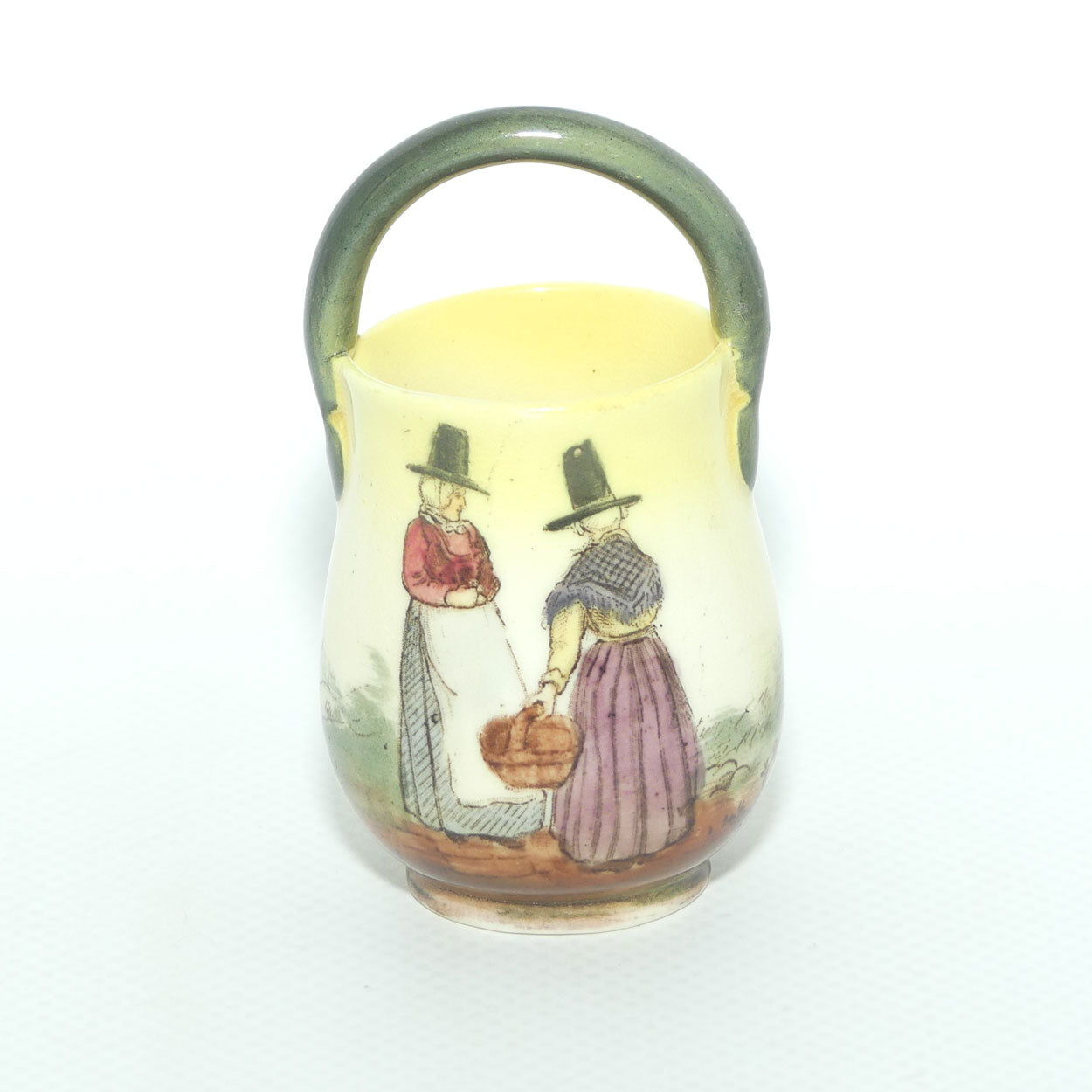 Royal Doulton Welsh miniature pail