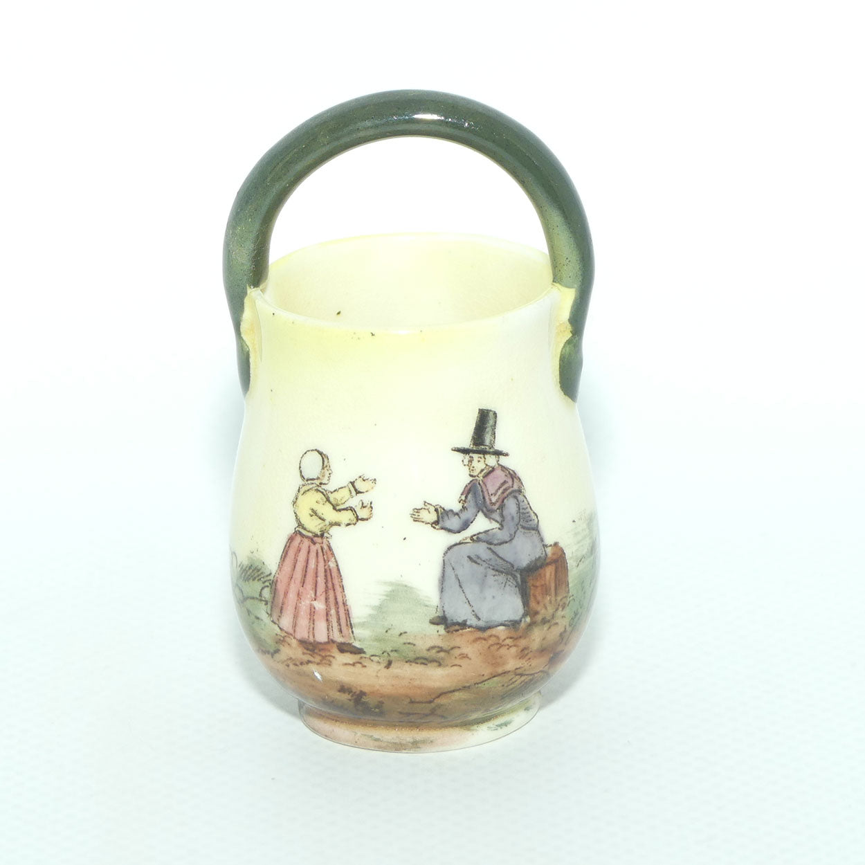 Royal Doulton Welsh miniature pail