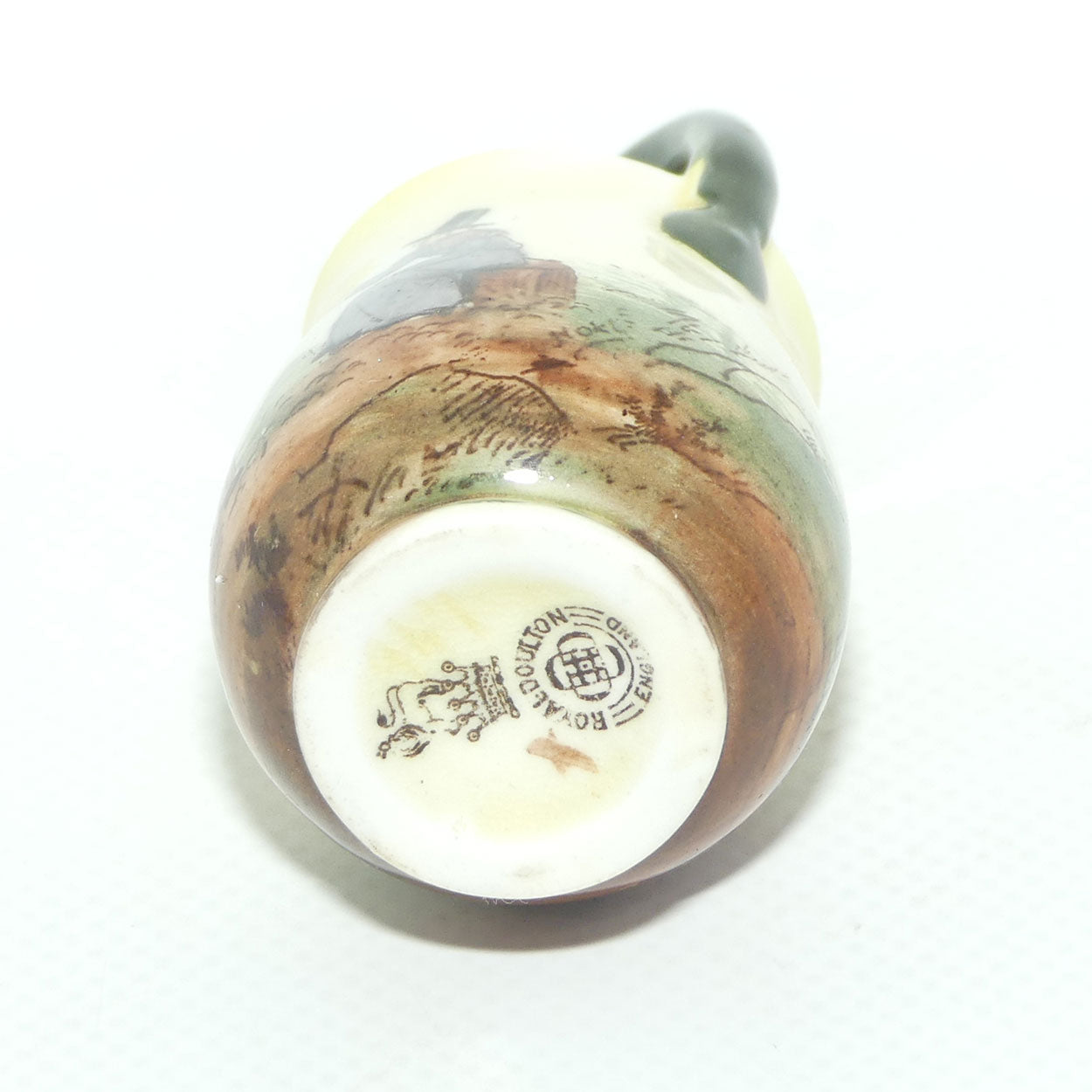 Royal Doulton Welsh miniature pail