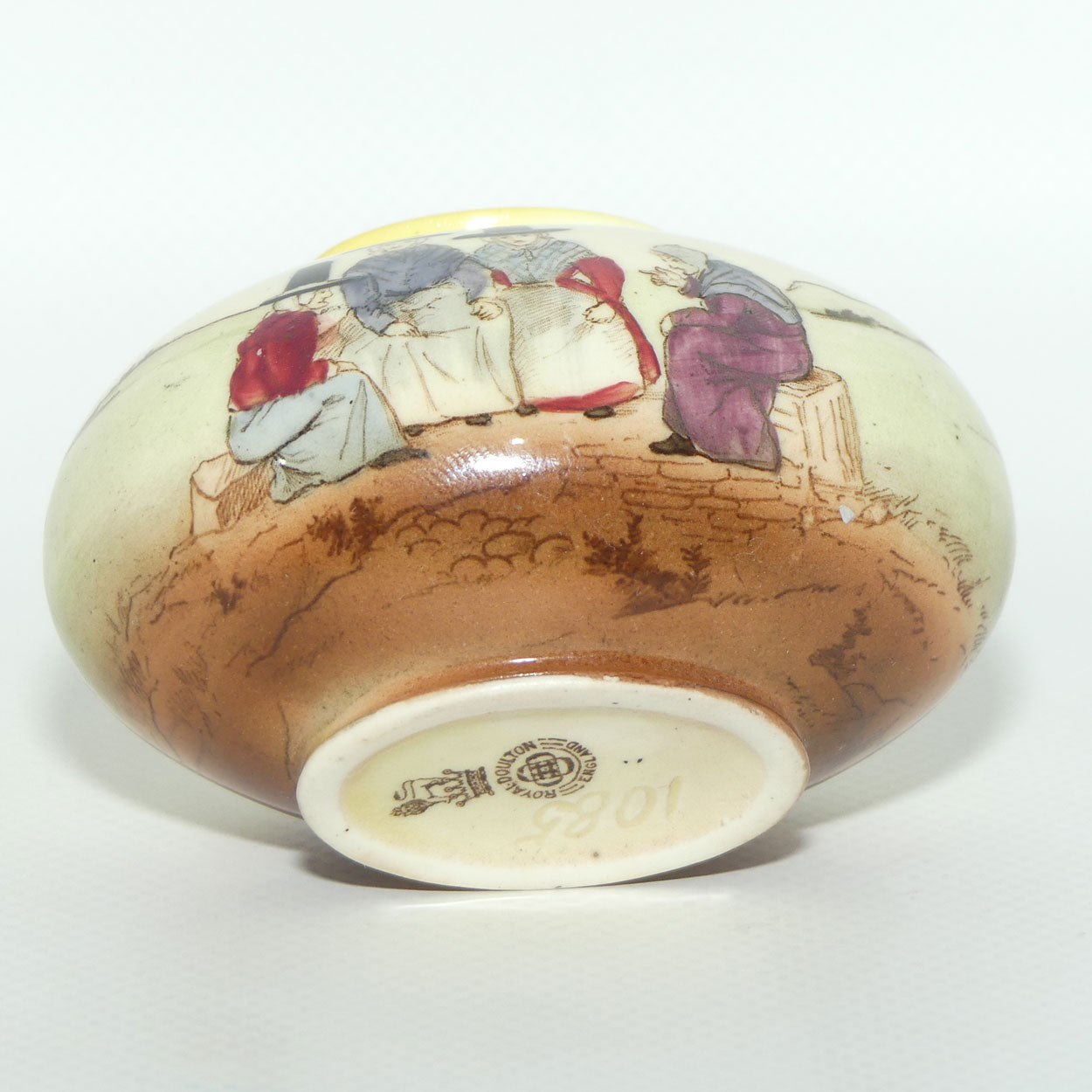 Royal Doulton Welsh miniature egg shape vase | #2