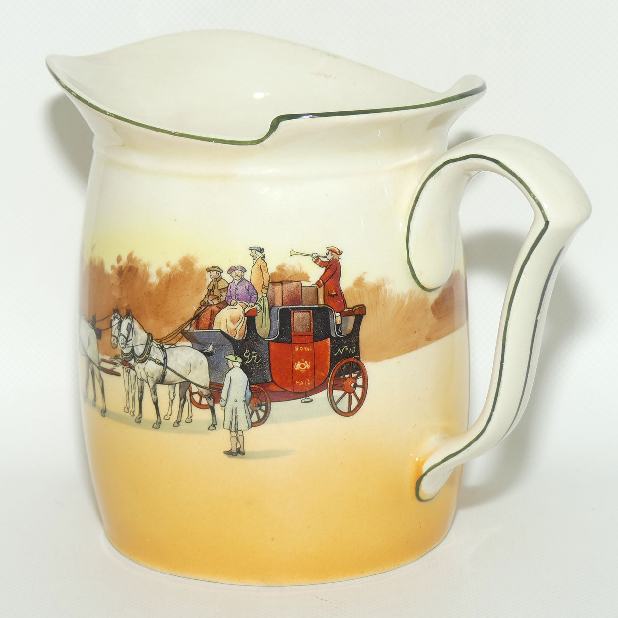 Royal Doulton Coaching Days Westcott shape jug | Large
