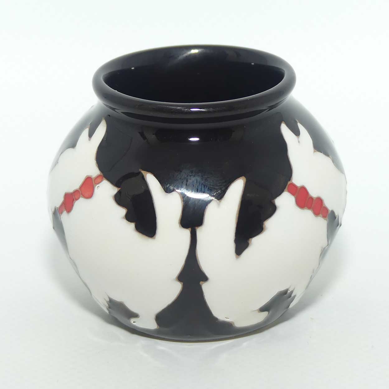 Moorcroft Westie vase | Shape 55/2