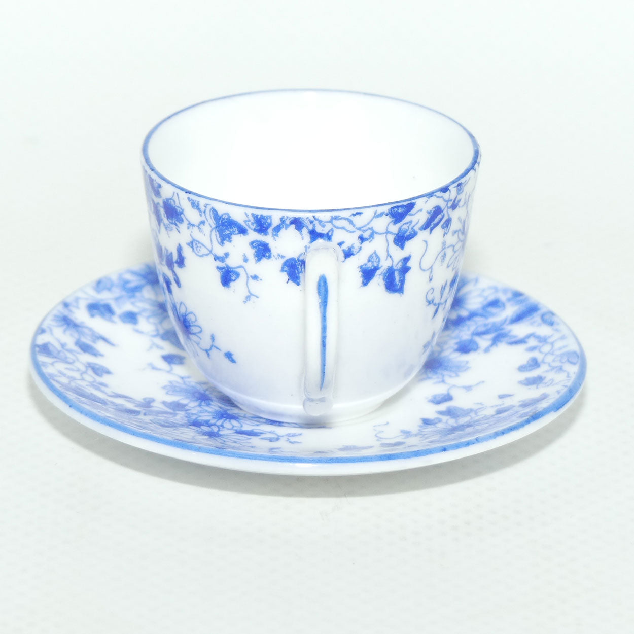 Shelley Westminster shape miniature Dainty Blue duo