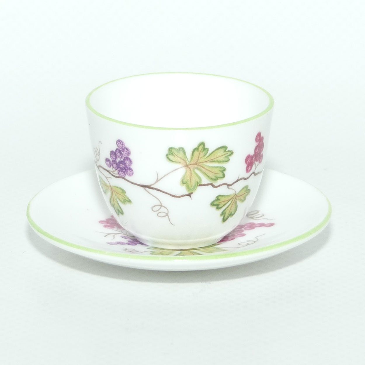 Shelley Westminster shape miniature Wine Grape duo