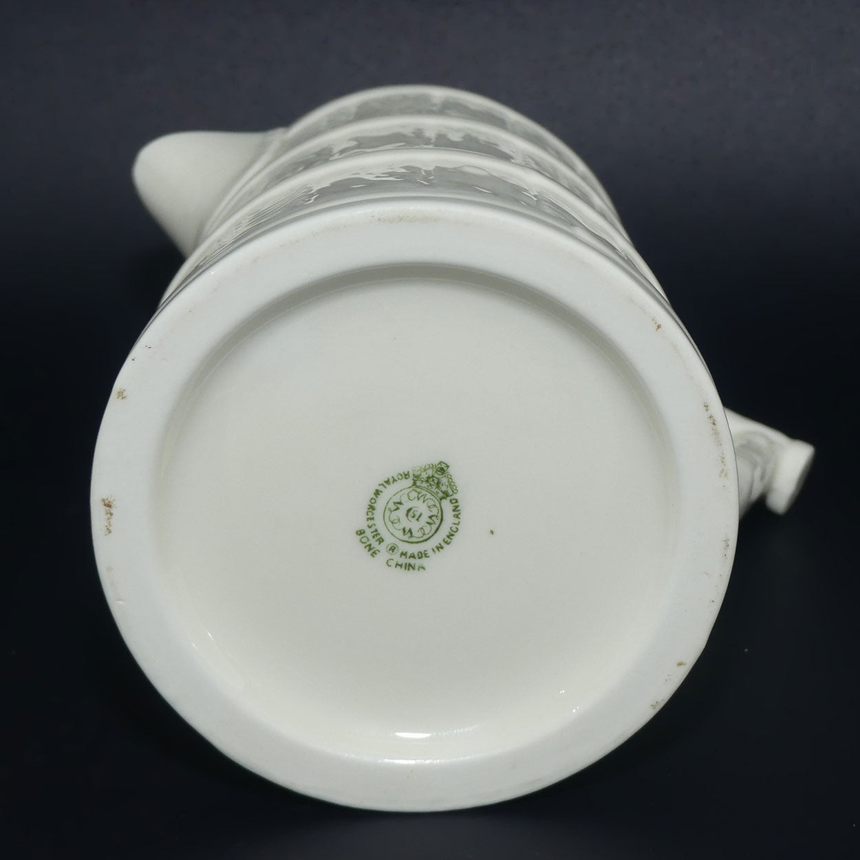 Royal Worcester Wooden Barrel jug | Cream