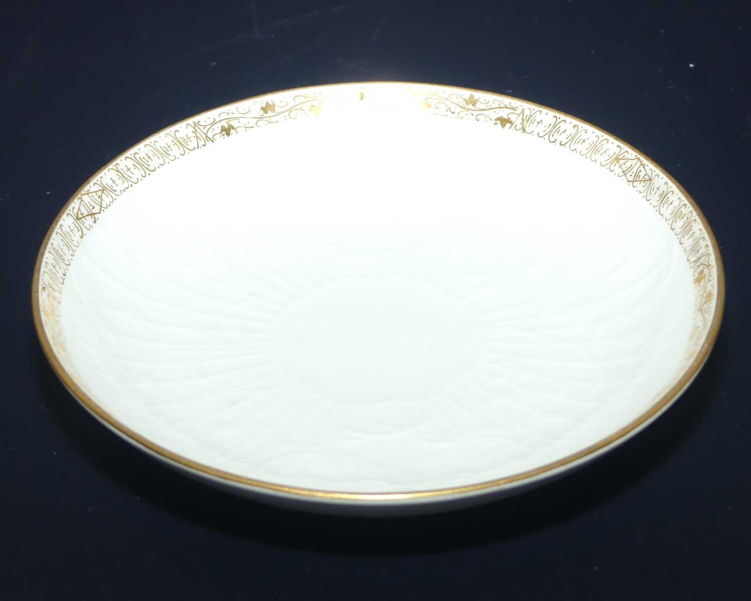 KPM Berlin delicate white and gold porcelain duo | superb figured floral design