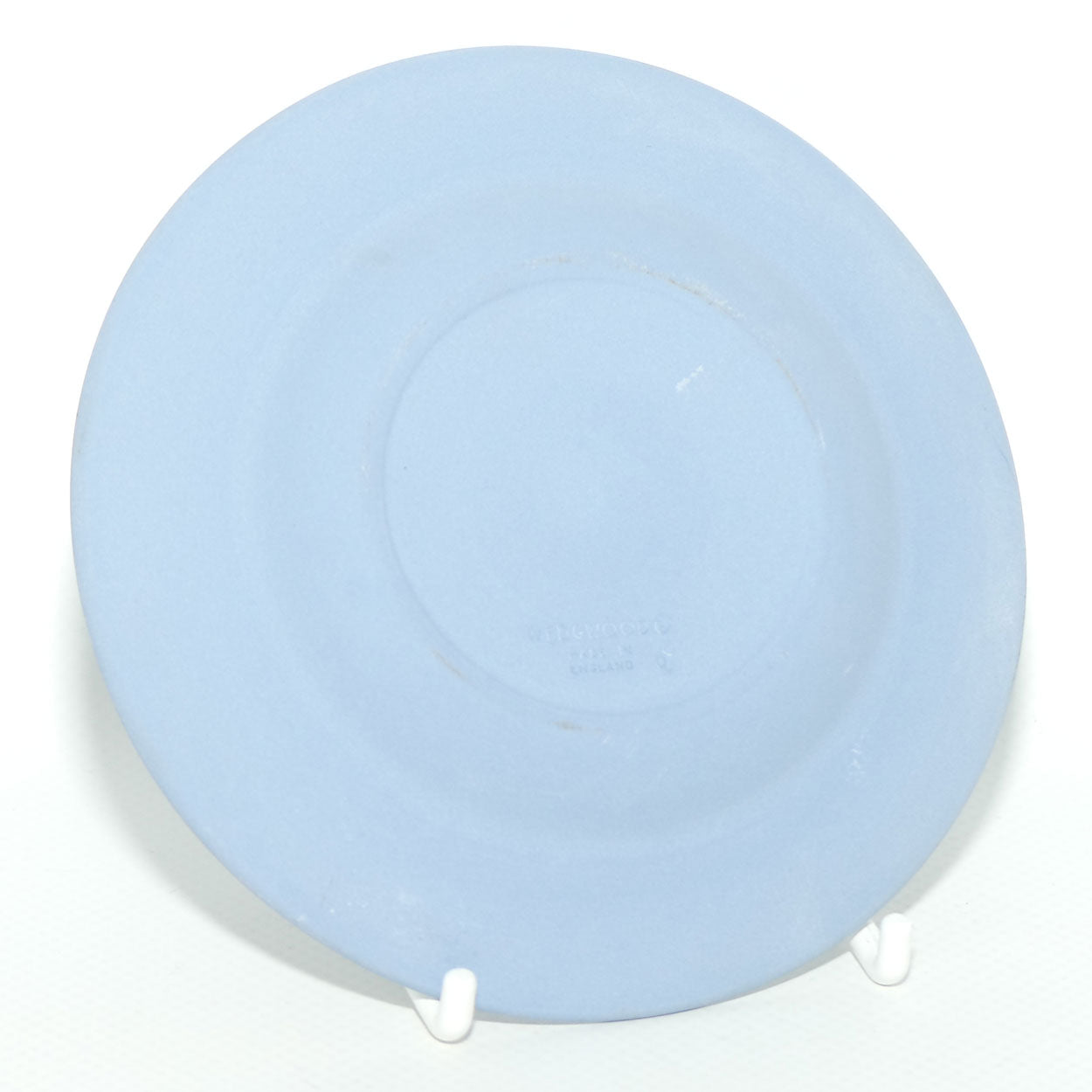 Wedgwood Jasper | White on Pale Blue | Portland vase mini plate | plate only