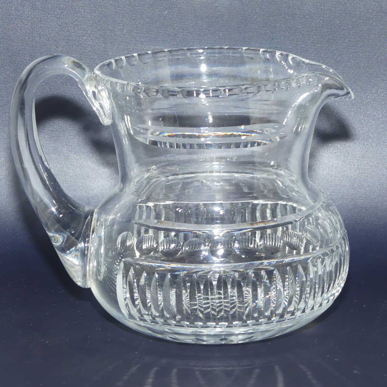 Edinburgh Crystal wide base water jug