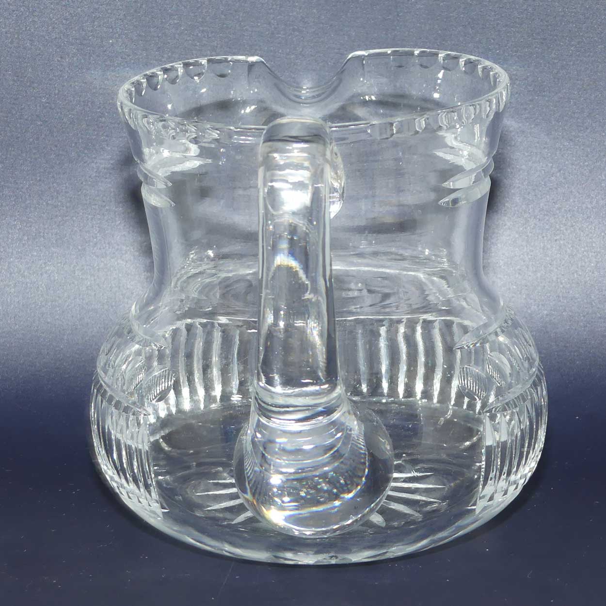 Edinburgh Crystal wide base water jug