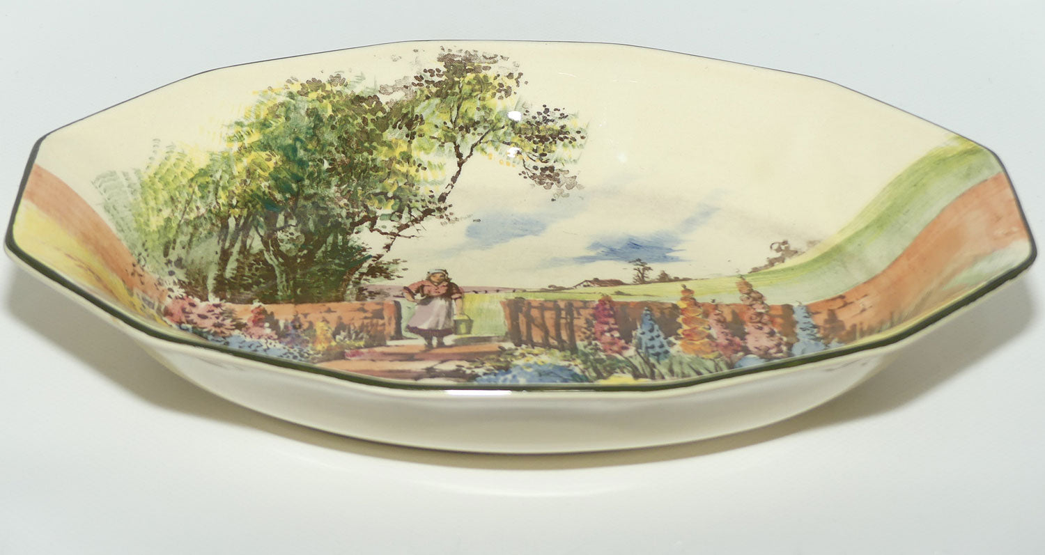 Royal Doulton Country Garden dodecagon bowl