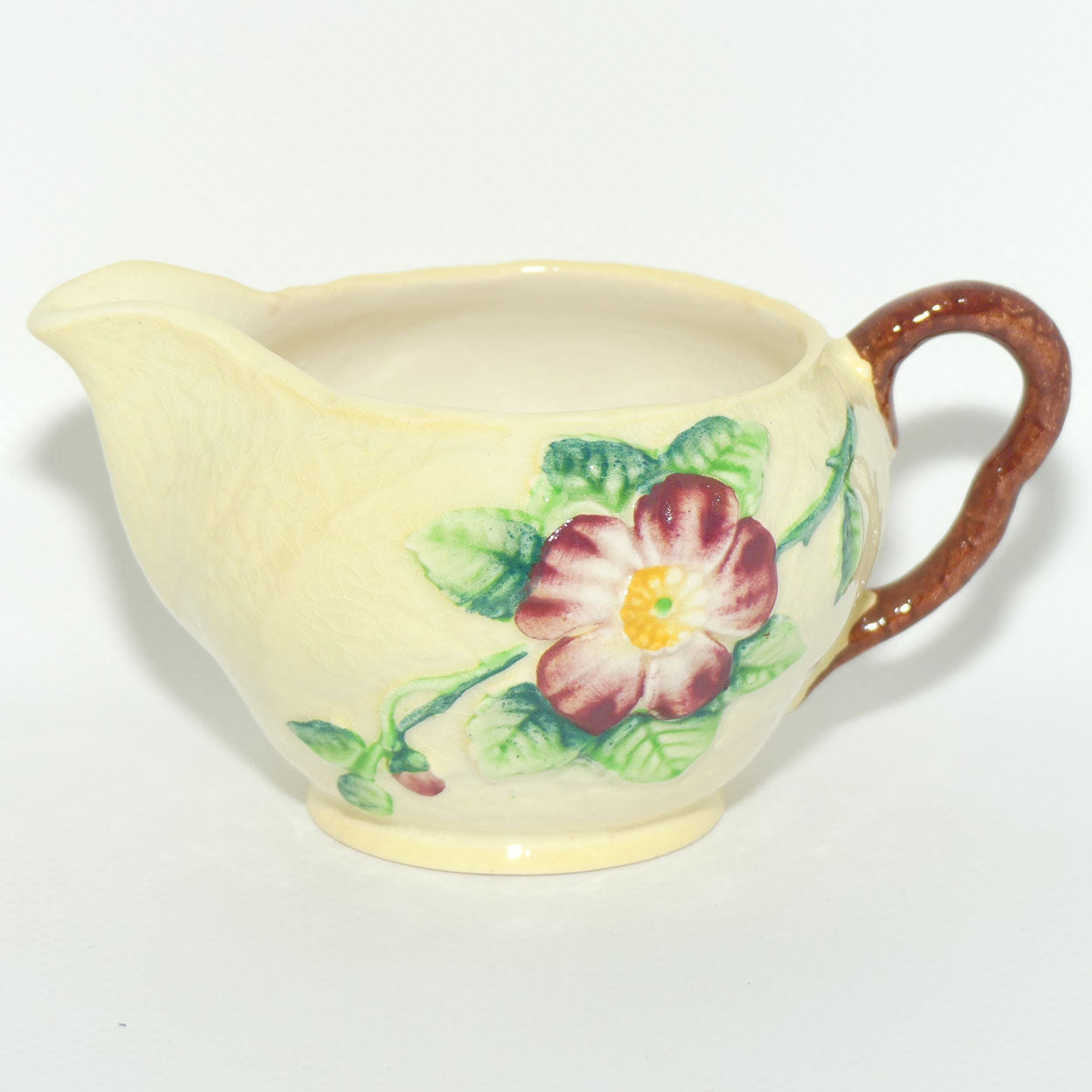 Carlton Ware Wild Rose pattern small jug | Yellow