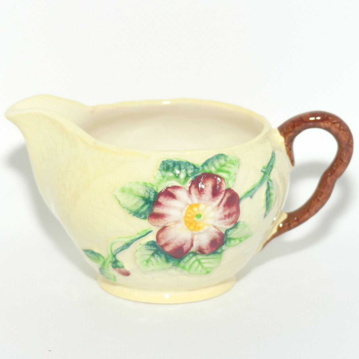Carlton Ware Wild Rose pattern small jug | Yellow