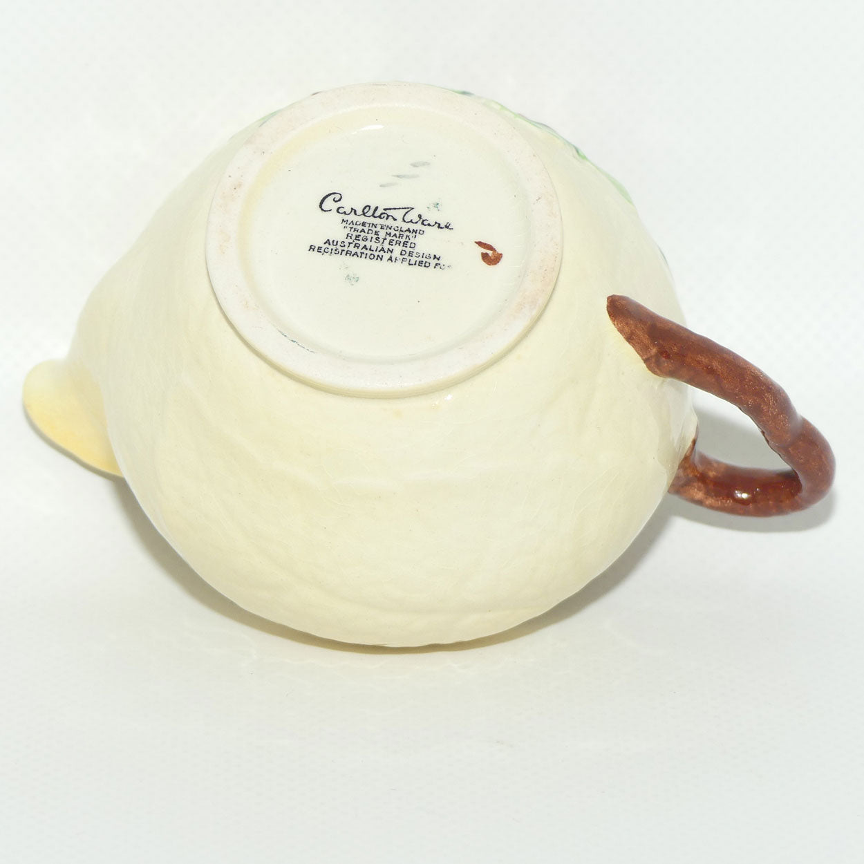 Carlton Ware Wild Rose pattern small jug | Yellow