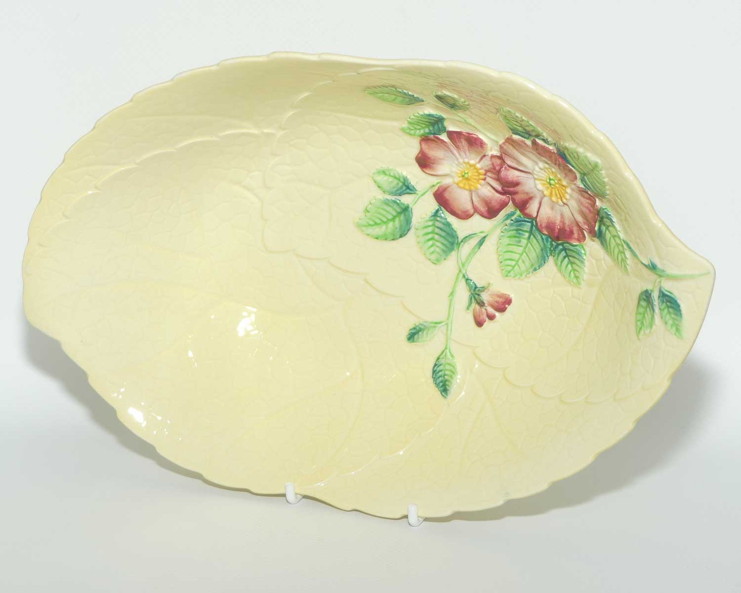 Carlton Ware Wild Rose on Yellow leaf bowl | 2116/2 | 27.5cms