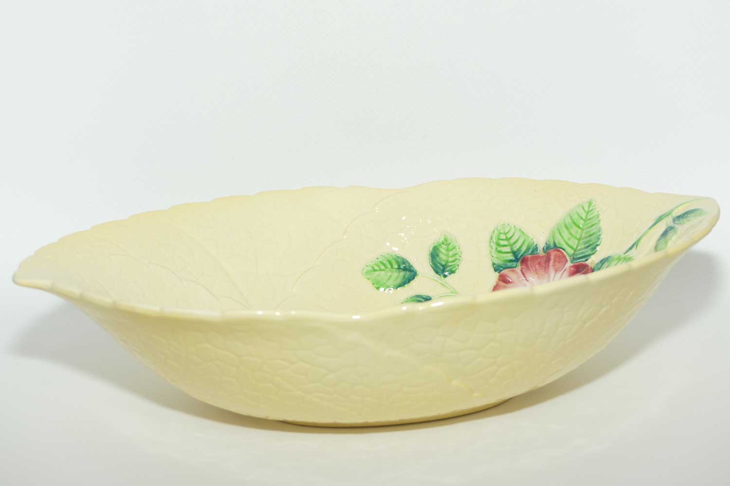 Carlton Ware Wild Rose on Yellow leaf bowl | 2116/2 | 27.5cms