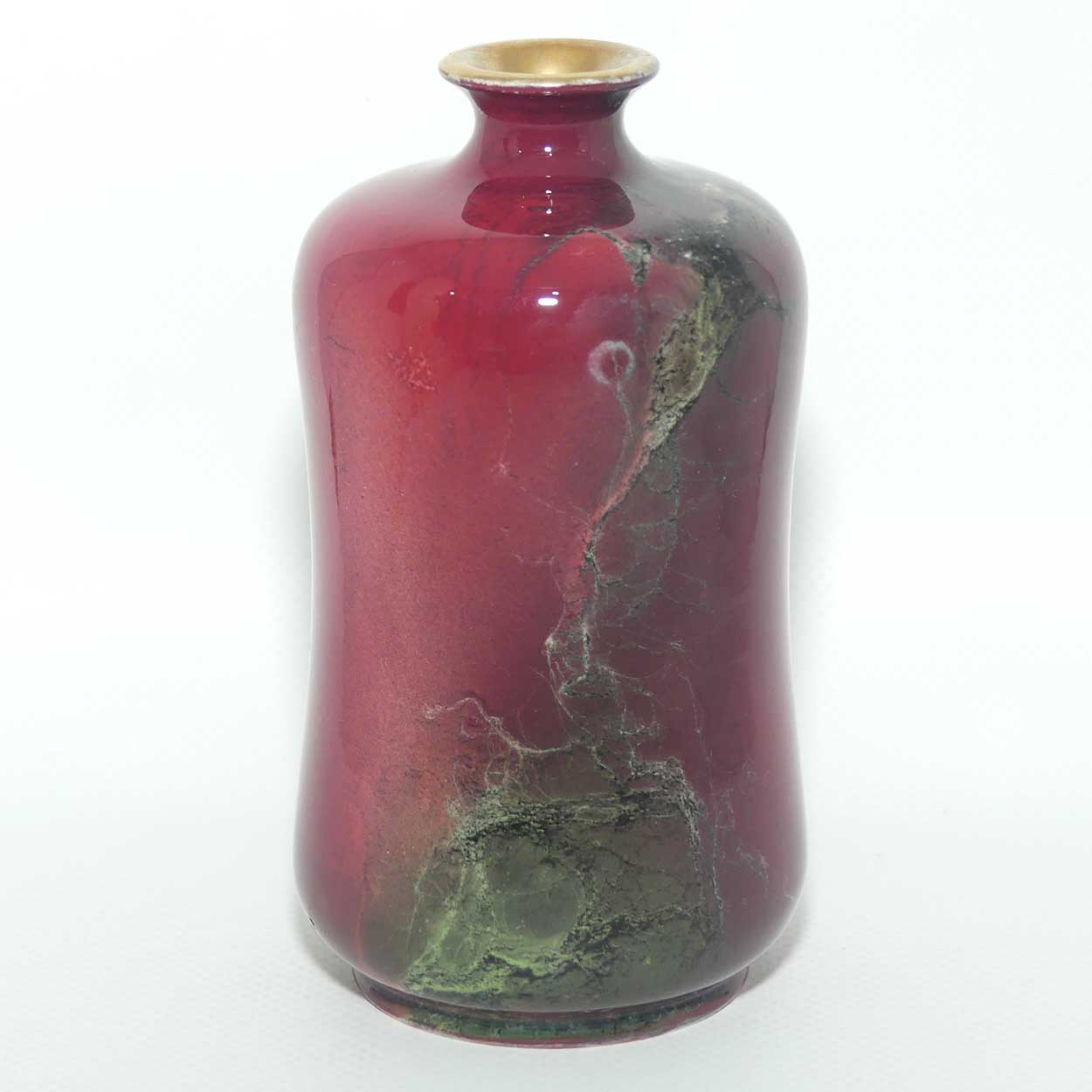 AJ Wilkinson Oriflamme vase with original paper label to base