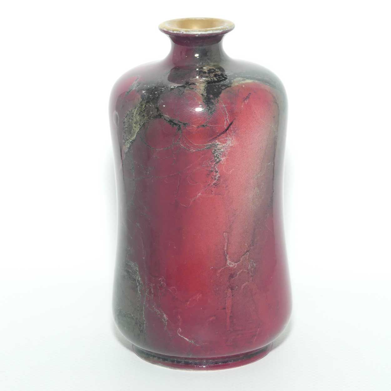 AJ Wilkinson Oriflamme vase with original paper label to base