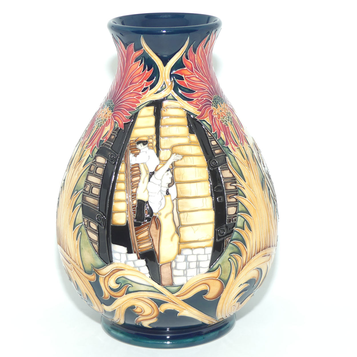 Moorcroft William at Work 7/10 vase | LE 84/100 | signed