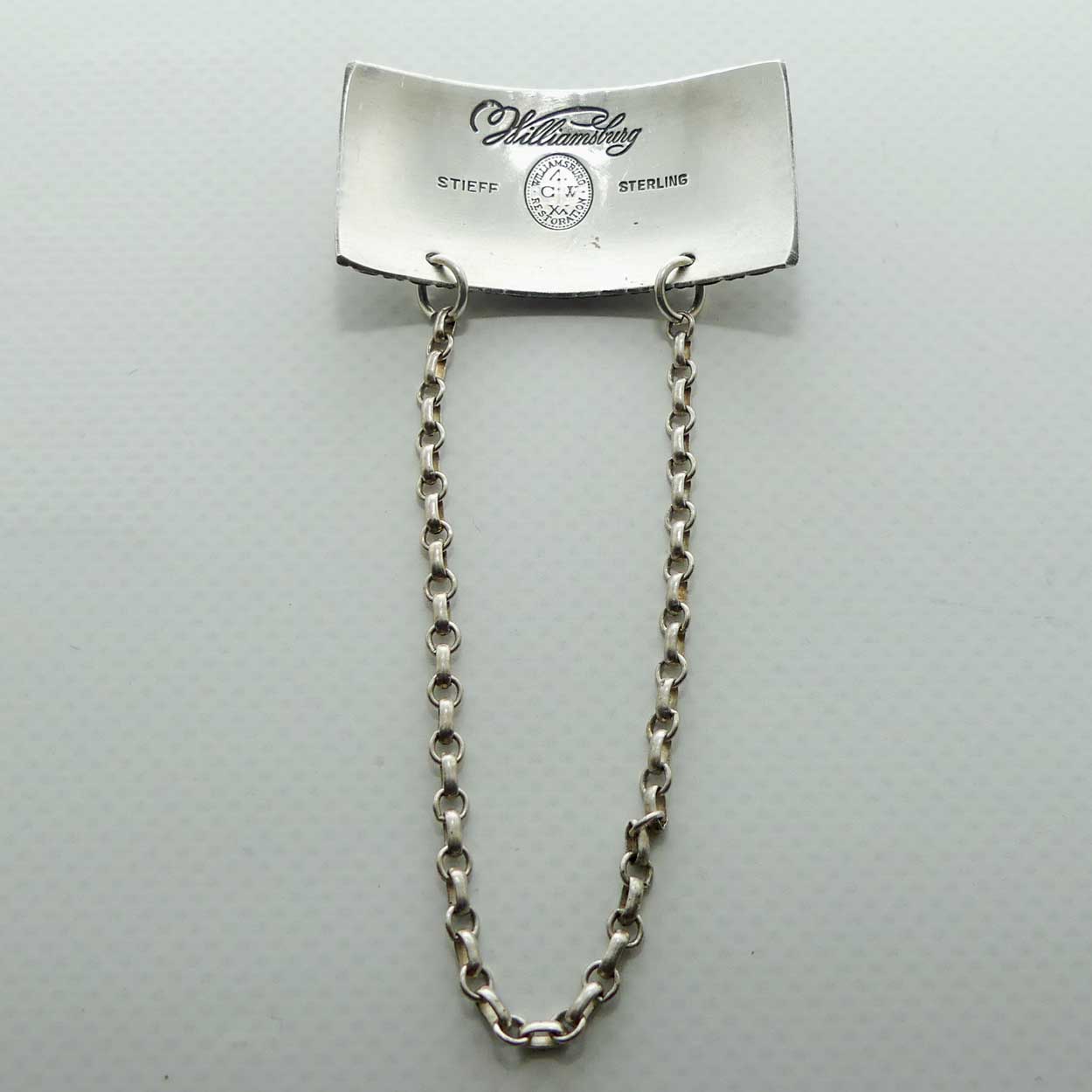 American Sterling Silver | Stieff Sterling USA Williamsburg Restoration Port decanter collar