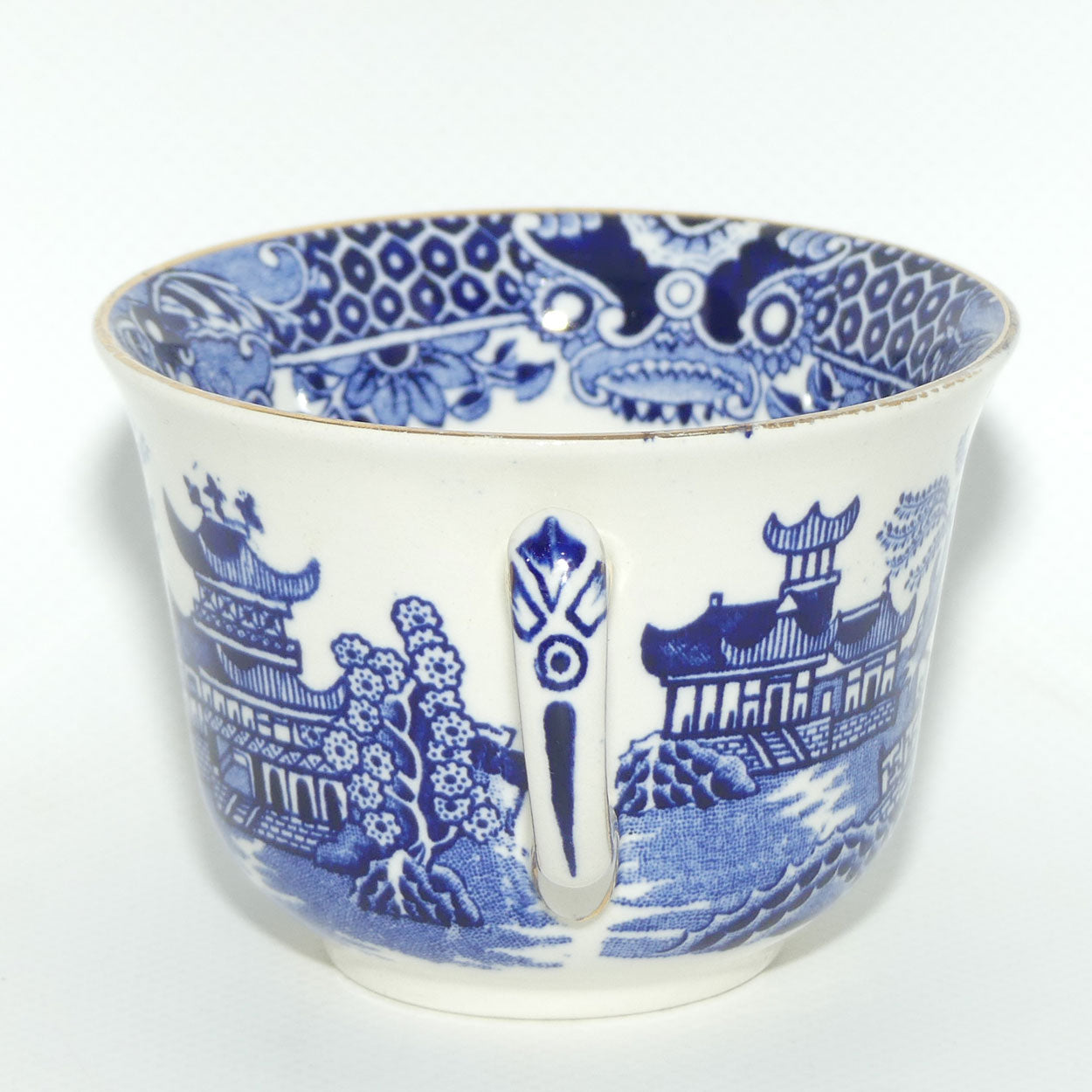 Burleighware Willow pattern trio