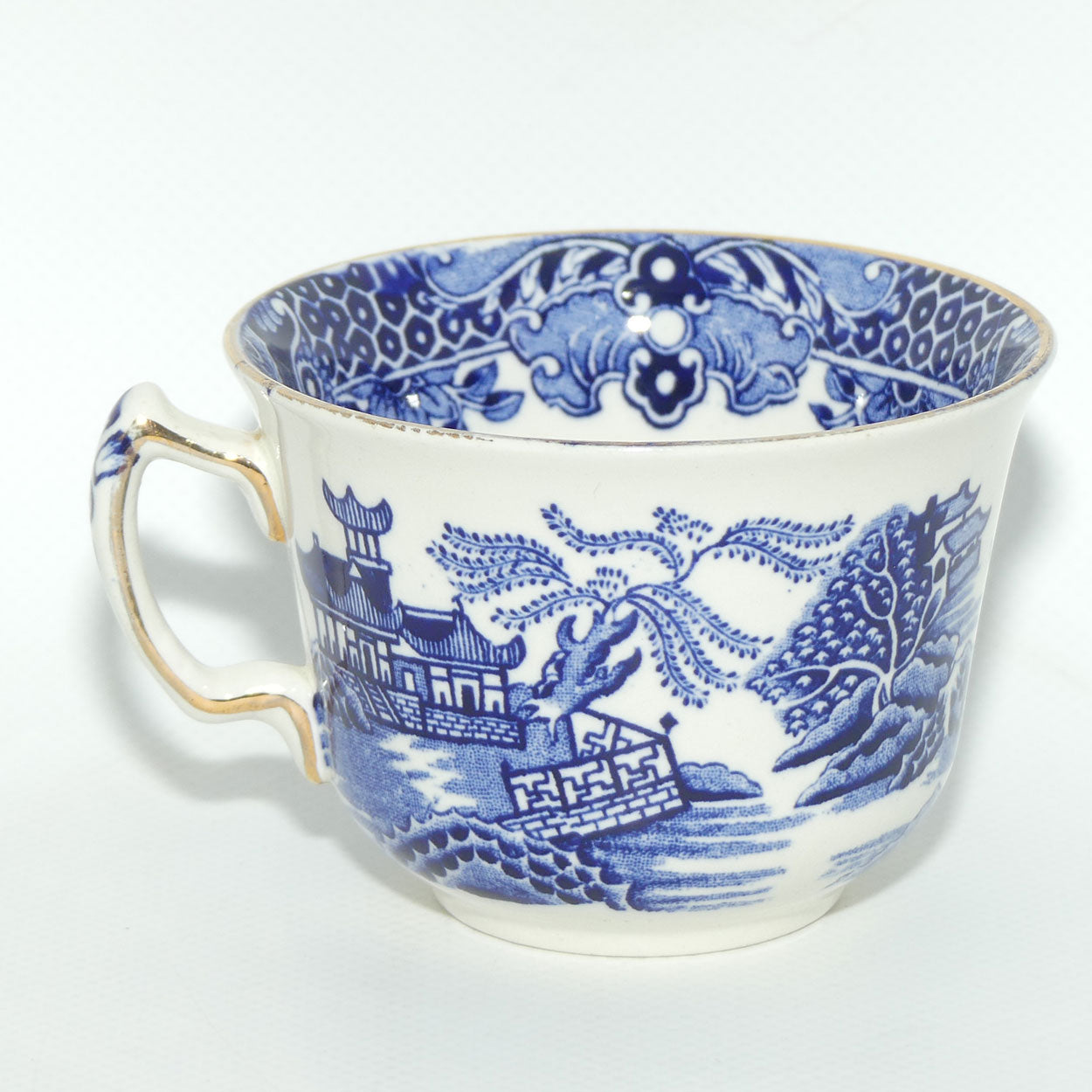 Burleighware Willow pattern trio