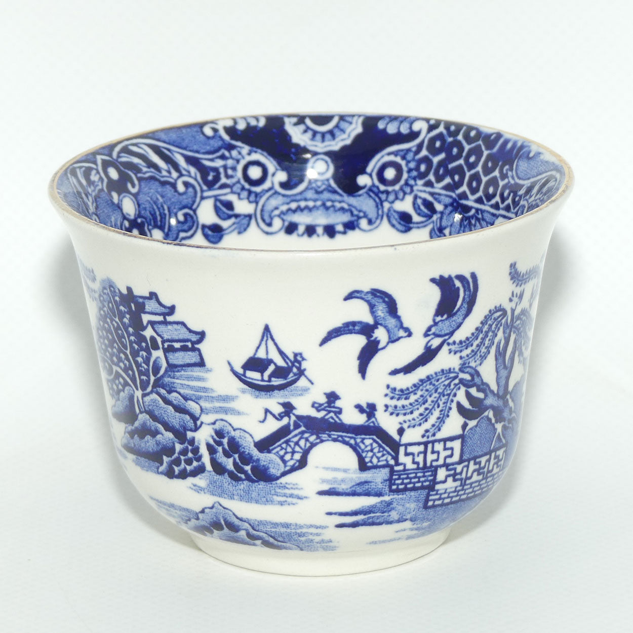 Burleighware Willow pattern trio
