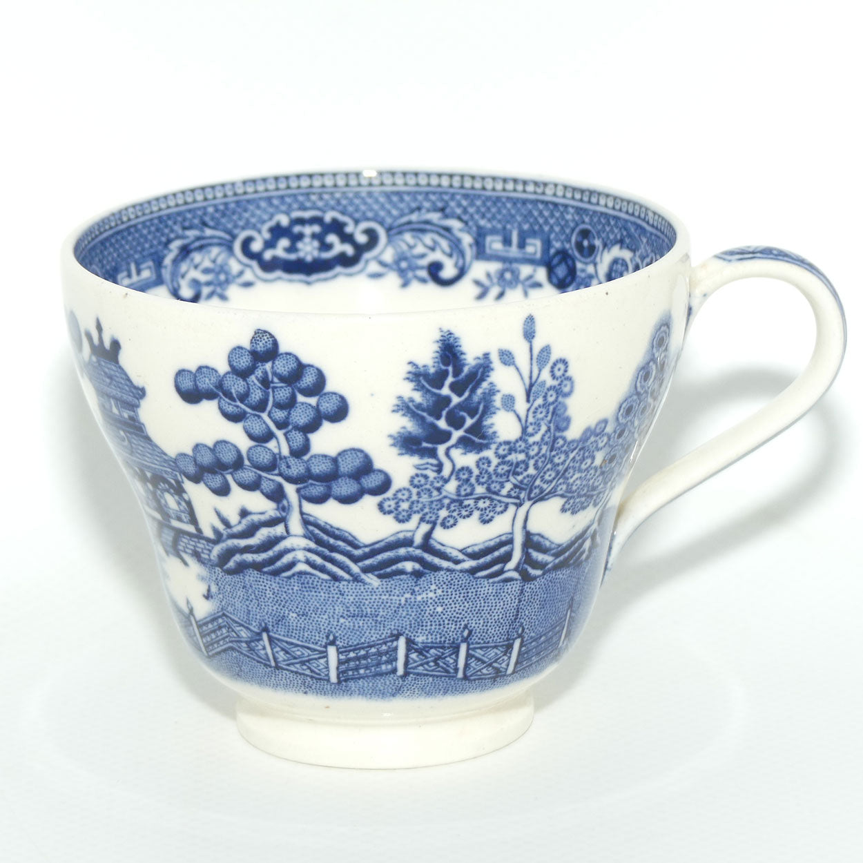 Wedgwood Old Willow pattern trio