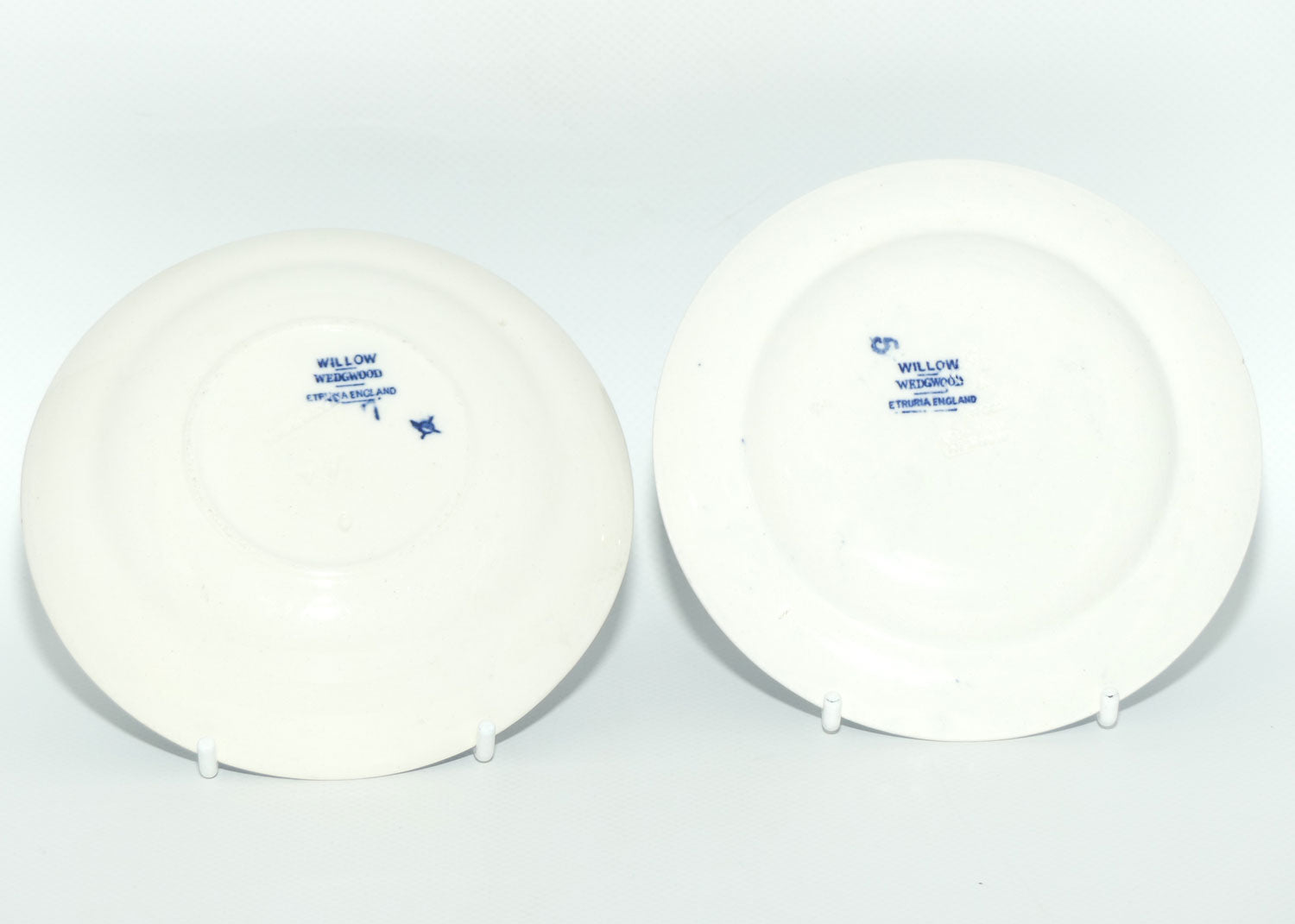 Wedgwood Old Willow pattern trio