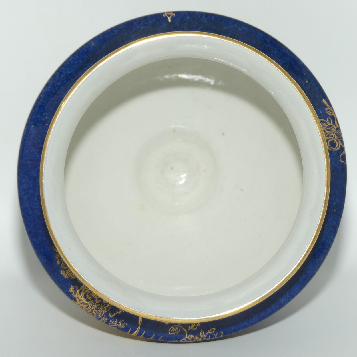 AG Harley Jones Wilton Ware Chinoiserie pattern gilt footed bowl