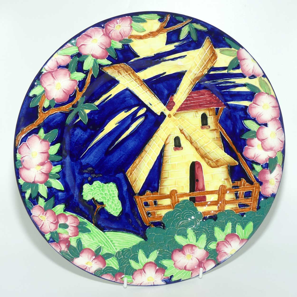 Maling plate Windmill | Yellow Windmill