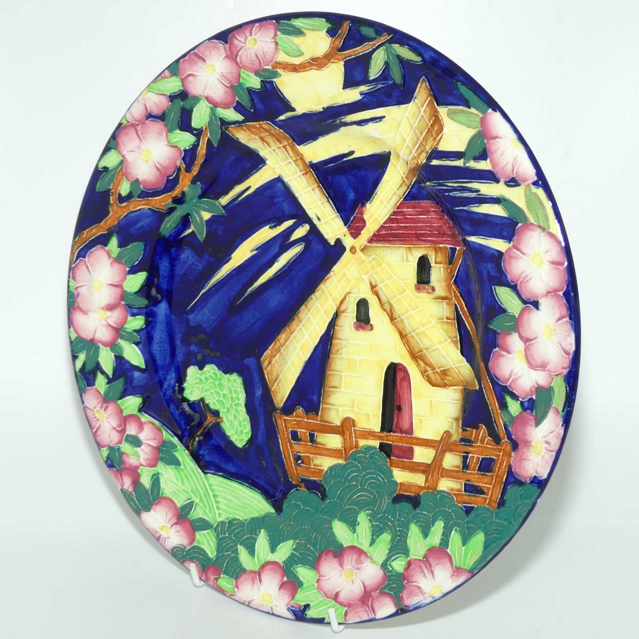 Maling plate Windmill | Yellow Windmill