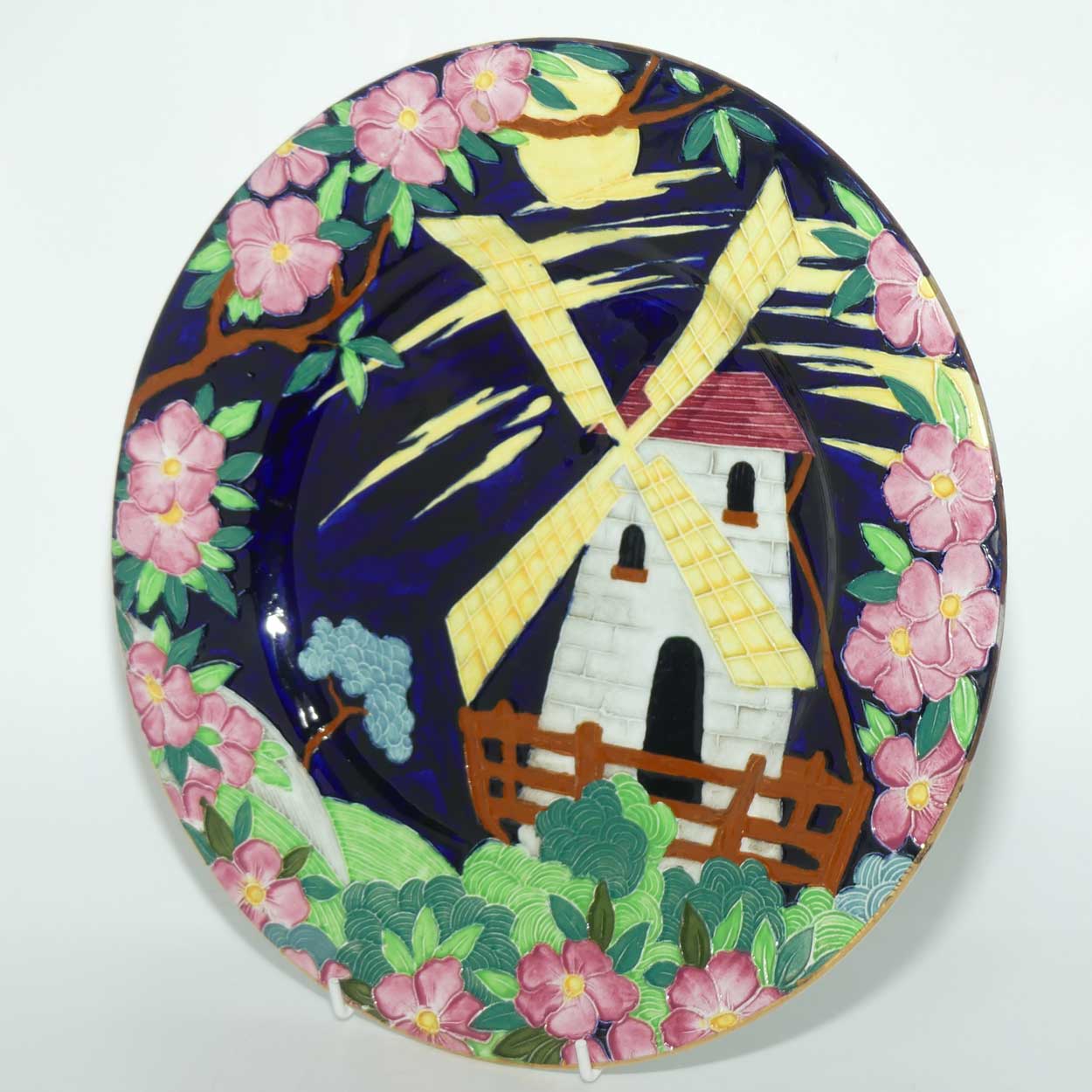 Maling plate Windmill | Grey Windmill