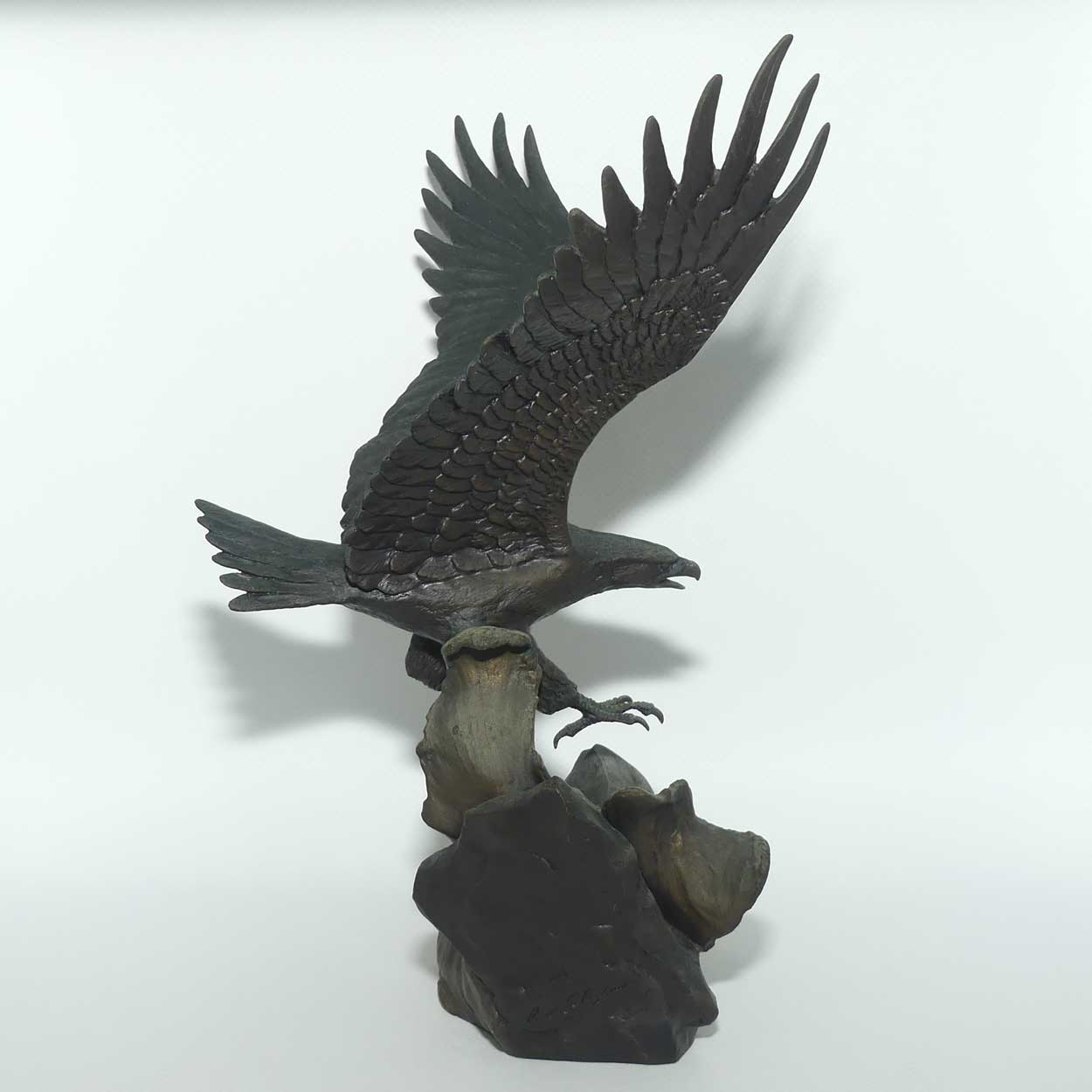 Franklin Mint Bronze Eagle | Wings of Glory | by Ronald Van Ruyckevelt