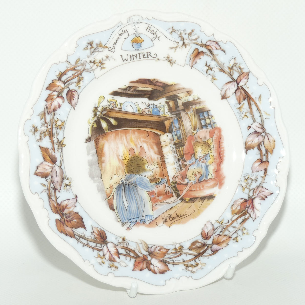 Royal Doulton Brambly Hedge Giftware | 15.5cm plate | Winter | boxed