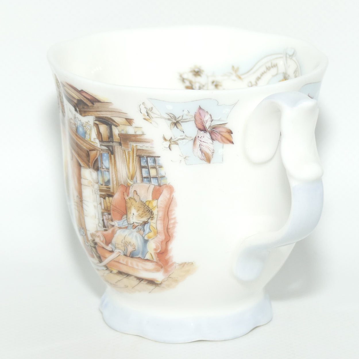 Royal Doulton Brambly Hedge Giftware | Winter handled beaker | boxed