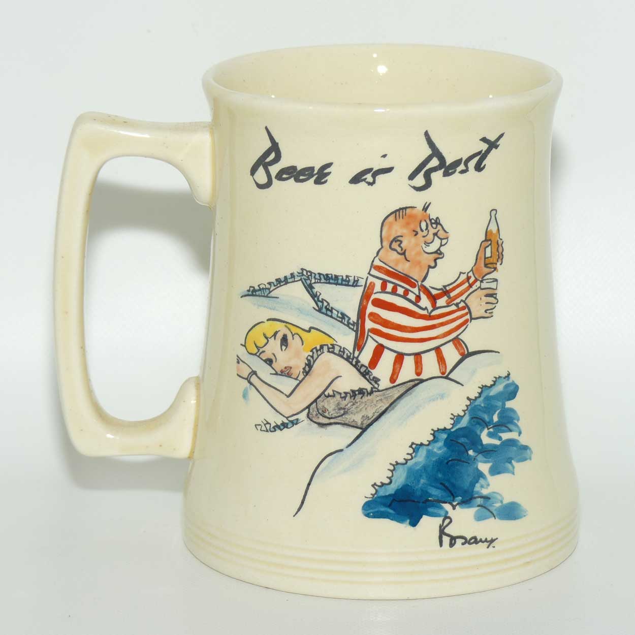 Royal Winton Retro Kitch tankard Beer is Best