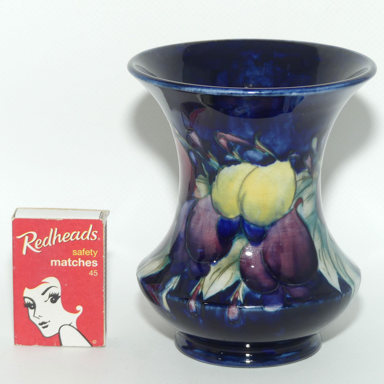 William Moorcroft Wisteria 373 shape vase