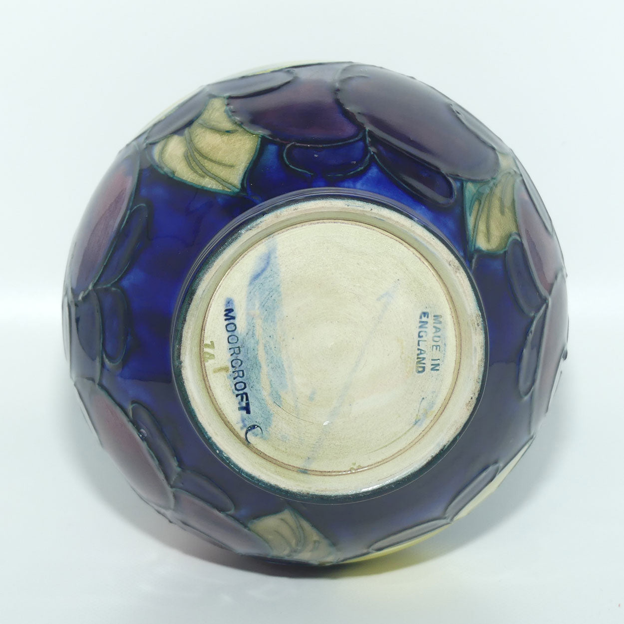 William Moorcroft Wisteria 74/6 vase #1