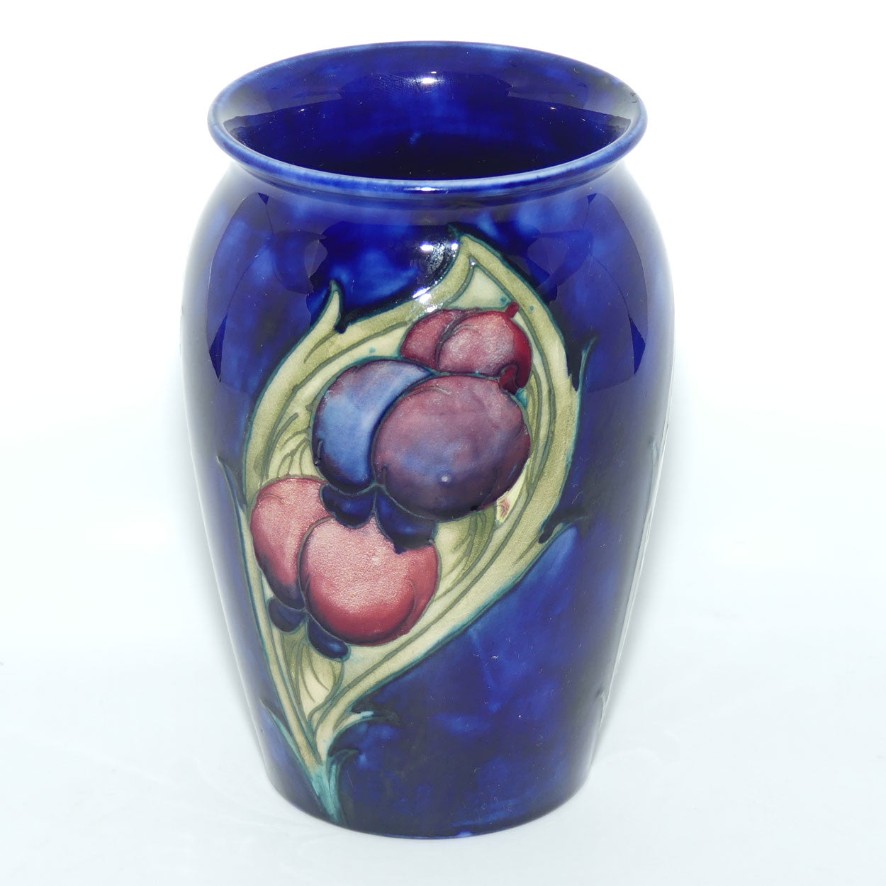 William Moorcroft Wisteria and Peacock Feather vase | Shape 393