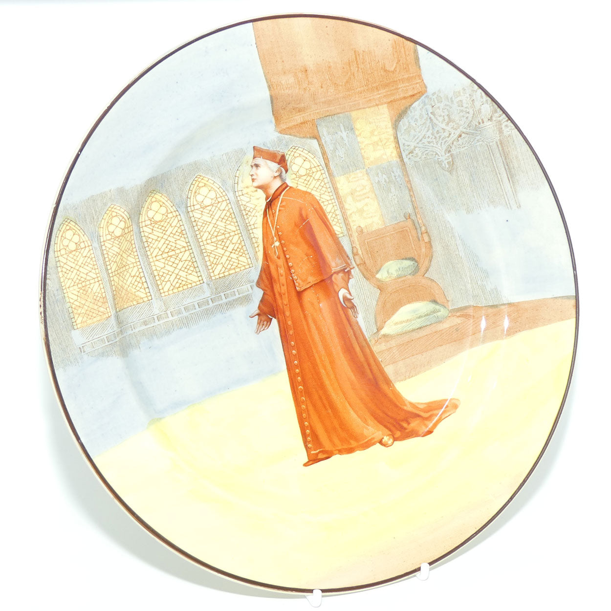 Royal Doulton Shakespearean Wolsey plate D3835