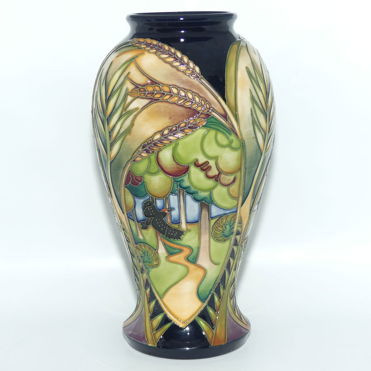 Moorcroft Landscape Medley series vase | Woodland 46/10