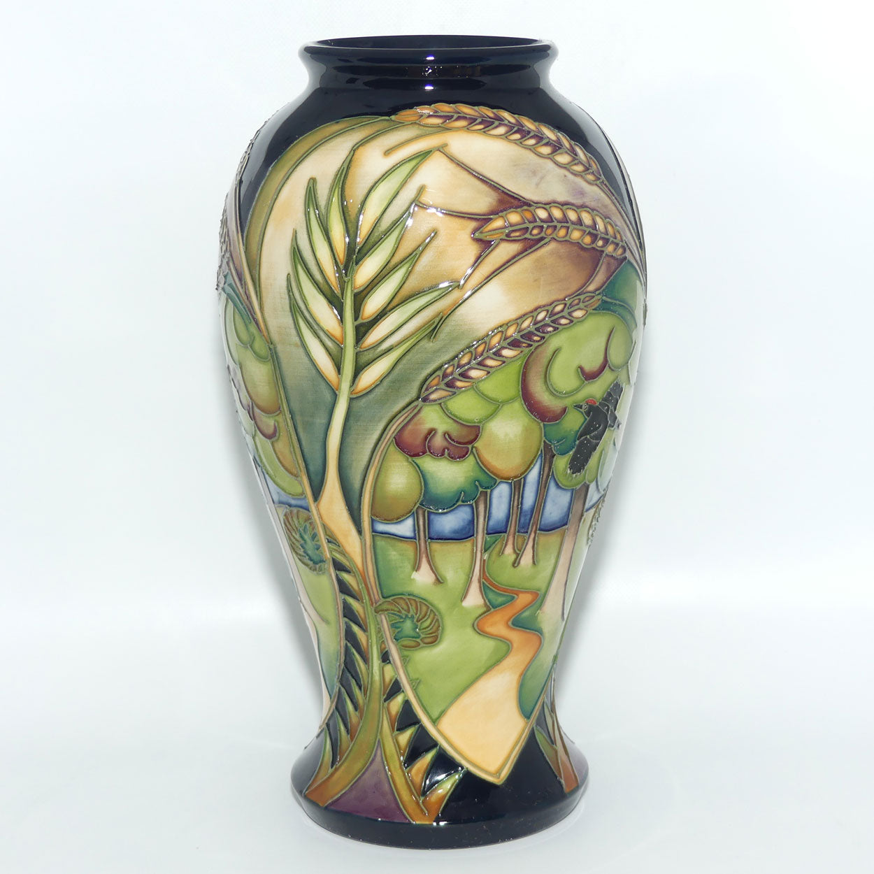 Moorcroft Landscape Medley series vase | Woodland 46/10