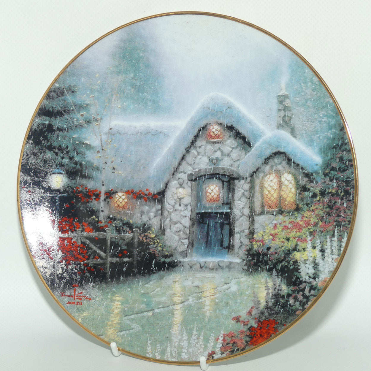 Bradex 84 K41 127.6 plate | Garden Cottages of England | Woodsman's Thatch Cottage