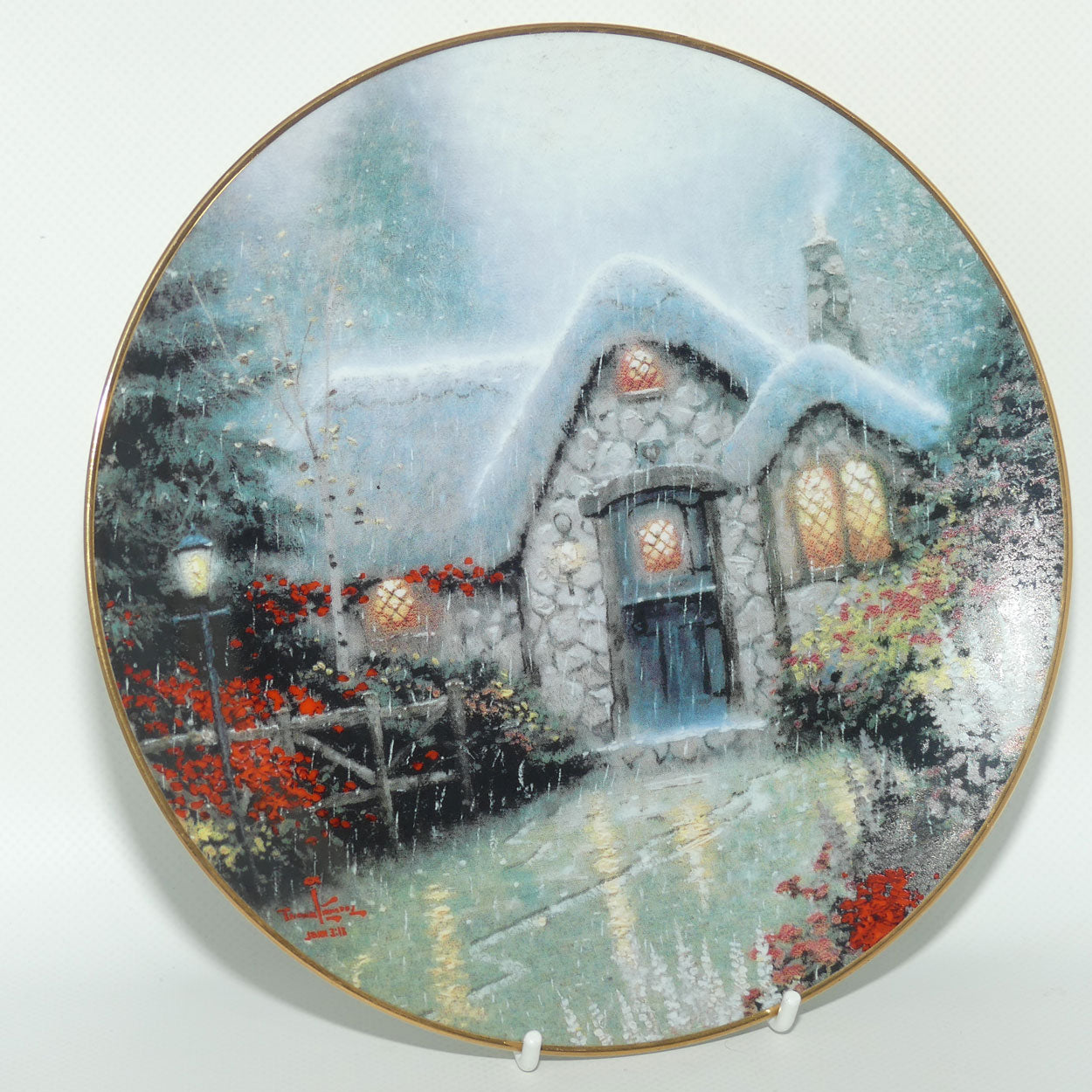 Bradex 84 K41 127.6 plate | Garden Cottages of England | Woodsman's Thatch Cottage