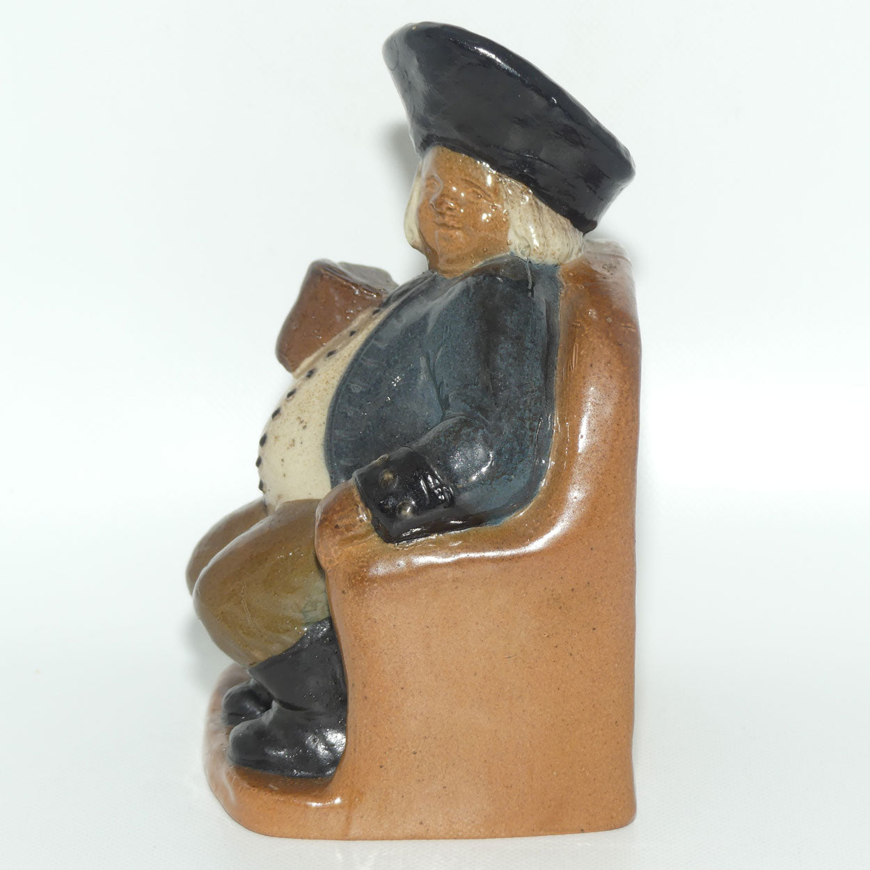 X8587 Royal Doulton Lambeth Harry Simeon Armchair Toby Ashpot