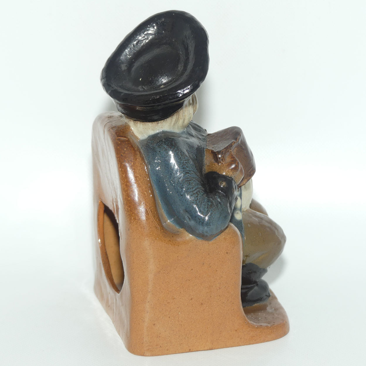 X8587 Royal Doulton Lambeth Harry Simeon Armchair Toby Ashpot